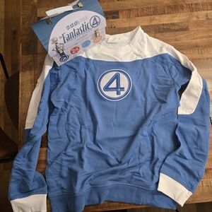 Fantastic Four Sweatshirt and Tin Lunchbox Collectible